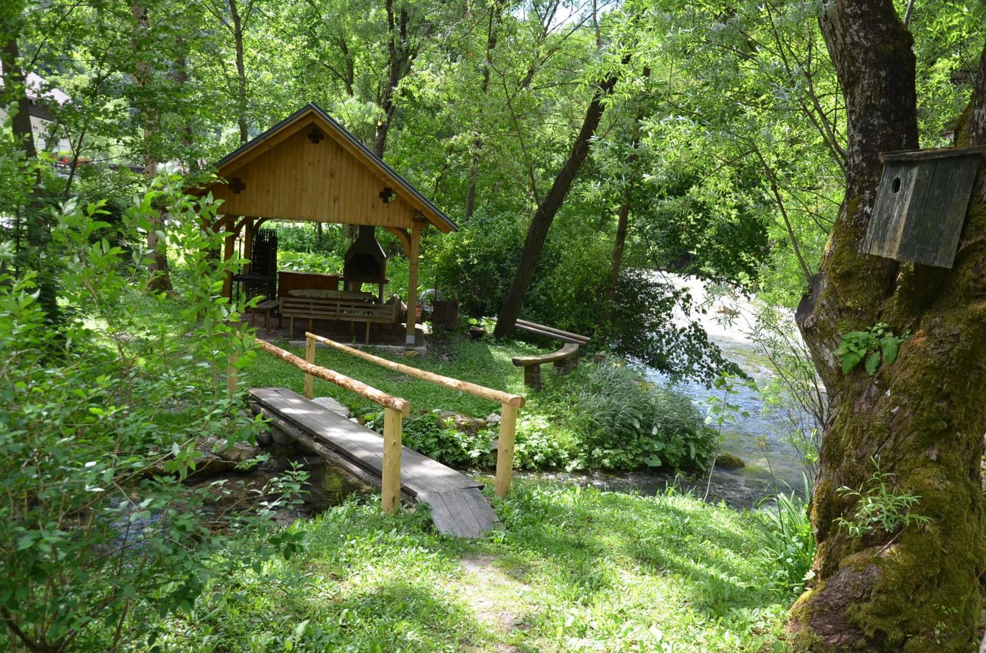 Farmhouse Štiftar Solčava Exteriör bild