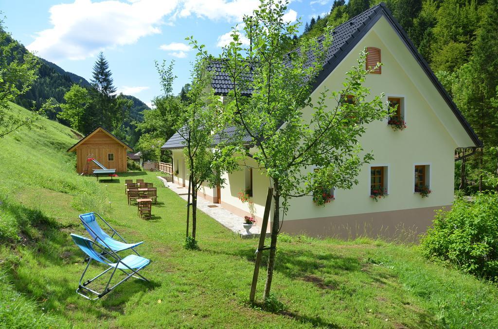Farmhouse Štiftar Solčava Exteriör bild