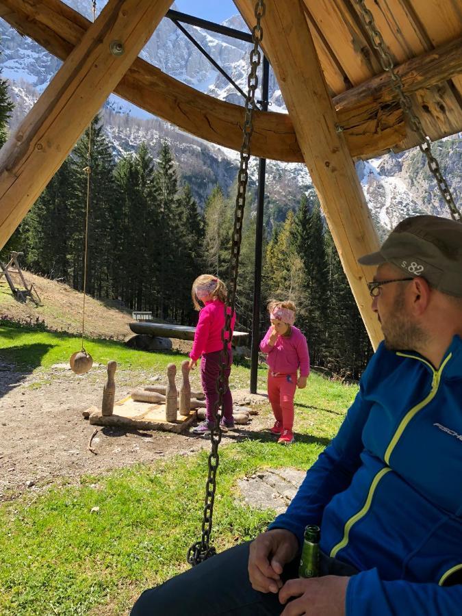 Farmhouse Štiftar Solčava Exteriör bild